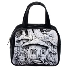 House Tree Fairy Classic Handbag (one Side) by Ndabl3x