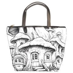 House Tree Fairy Bucket Bag by Ndabl3x