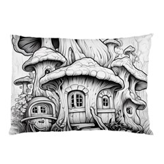 House Tree Fairy Pillow Case (two Sides) by Ndabl3x