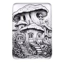 House Tree Fairy Rectangular Glass Fridge Magnet (4 Pack) by Ndabl3x