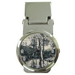 Dry Forest Landscape, Tierra Del Fuego, Argentina Money Clip Watches by dflcprintsclothing