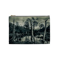 Dry Forest Landscape, Tierra Del Fuego, Argentina Cosmetic Bag (medium) by dflcprintsclothing