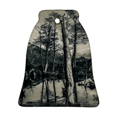 Dry Forest Landscape, Tierra Del Fuego, Argentina Bell Ornament (two Sides) by dflcprintsclothing