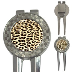 Leopard Print 3-in-1 Golf Divots by TShirt44