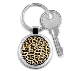 Leopard Print Key Chain (round) by TShirt44