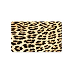 Leopard Print Magnet (name Card) by TShirt44