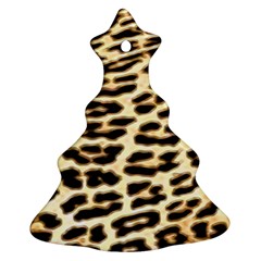 Leopard Print Ornament (christmas Tree) 