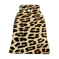 Leopard Print Bell Ornament (two Sides)