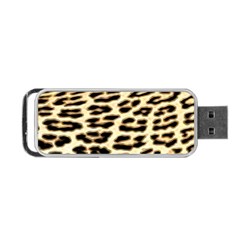 Leopard Print Portable Usb Flash (two Sides)