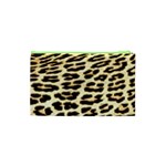 Leopard Print Cosmetic Bag (XS) Back