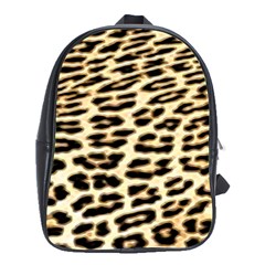 Leopard Print School Bag (large)