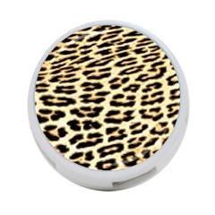 Leopard Print 4-port Usb Hub (one Side) by TShirt44