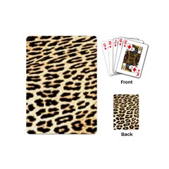 Leopard Print Playing Cards Single Design (mini)