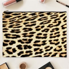 Leopard Print Cosmetic Bag (xxxl) by TShirt44