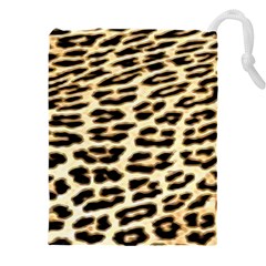 Leopard Print Drawstring Pouch (5xl)