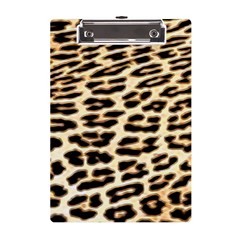 Leopard Print A5 Acrylic Clipboard by TShirt44