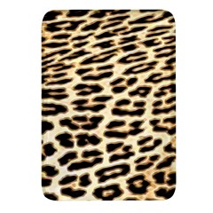 Leopard Print Rectangular Glass Fridge Magnet (4 Pack) by TShirt44