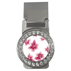 Hawaiian Flowers Money Clips (cz)  by essentialimage