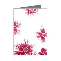 Hawaiian Flowers Mini Greeting Card by essentialimage