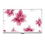 Hawaiian Flowers Business Card Holder Front