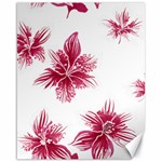 Hawaiian Flowers Canvas 16  x 20  15.75 x19.29  Canvas - 1