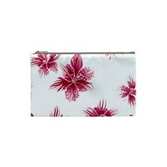 Hawaiian Flowers Cosmetic Bag (small) by essentialimage