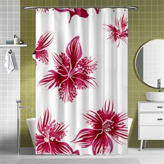 Hawaiian Flowers Shower Curtain 48  X 72  (small)  by essentialimage