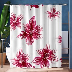 Hawaiian Flowers Shower Curtain 60  X 72  (medium)  by essentialimage