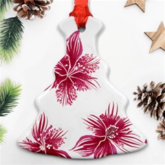 Hawaiian Flowers Ornament (christmas Tree)  by essentialimage