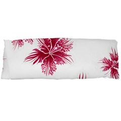 Hawaiian Flowers Body Pillow Case Dakimakura (two Sides) by essentialimage