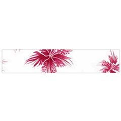 Hawaiian Flowers Small Premium Plush Fleece Scarf by essentialimage