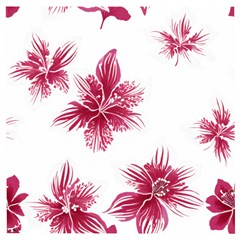 Hawaiian Flowers Wooden Puzzle Square by essentialimage