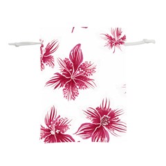 Hawaiian Flowers Lightweight Drawstring Pouch (l) by essentialimage