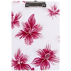 Hawaiian Flowers A4 Acrylic Clipboard by essentialimage