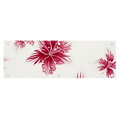 Hawaiian Flowers Banner And Sign 6  X 2  by essentialimage