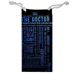 Doctor Who Tardis Jewelry Bag by Cendanart