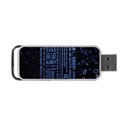 Doctor Who Tardis Portable Usb Flash (one Side) by Cendanart