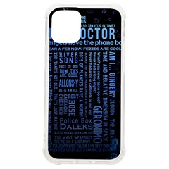 Doctor Who Tardis Iphone 12 Mini Tpu Uv Print Case	 by Cendanart