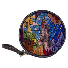 Castle Building Stained Glass Classic 20-cd Wallets by Cendanart