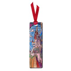 Castle Building Stained Glass Small Book Marks by Cendanart