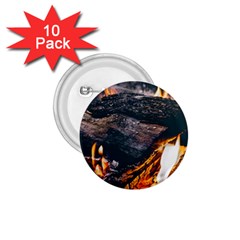 Wood Fire Camping Forest On 1 75  Buttons (10 Pack) by Bedest