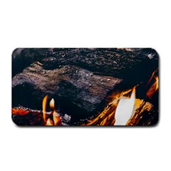 Wood Fire Camping Forest On Medium Bar Mat by Bedest