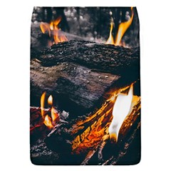 Wood Fire Camping Forest On Removable Flap Cover (s) by Bedest