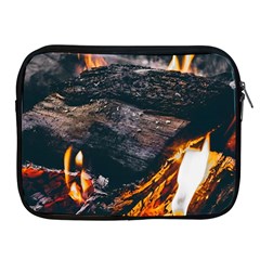 Wood Fire Camping Forest On Apple Ipad 2/3/4 Zipper Cases by Bedest