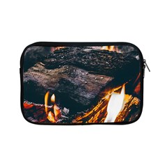 Wood Fire Camping Forest On Apple Ipad Mini Zipper Cases by Bedest