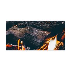 Wood Fire Camping Forest On Yoga Headband by Bedest