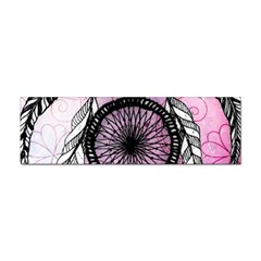 Dream Catcher Art Feathers Pink Sticker Bumper (10 Pack) by Bedest