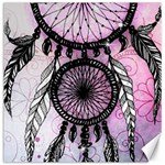 Dream Catcher Art Feathers Pink Canvas 16  x 16  15.2 x15.41  Canvas - 1