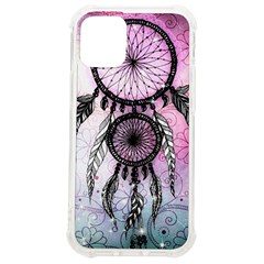 Dream Catcher Art Feathers Pink Iphone 12 Mini Tpu Uv Print Case	