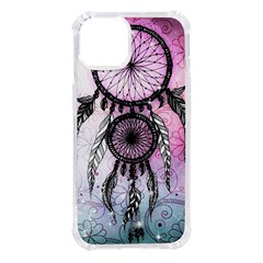 Dream Catcher Art Feathers Pink Iphone 14 Tpu Uv Print Case